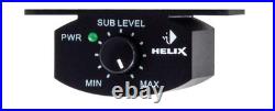 HELIX U 8A Active 8 Amplified Ultra Compact Underseat Sub Subwoofer 20cm 180w