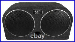 HIFONICS 20cm 8 Built in Amp Bass Box Car Audio Sub woofer Hidden Slim Shallow