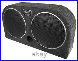 HIFONICS 20cm 8 Built in Amp Bass Box Car Audio Sub woofer Hidden Slim Shallow