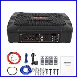 HJKJ 1200W Active Underseat Car Bass Box Audio Subwoofer Sub Speaker Amplifier