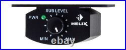 Helix U 10a Active Compact Under Seat Slim Subwoofer Bass Box Enclosure Car
