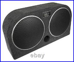 Hifonics VRX82A Twin 8 20 CM Built in Amp Spare Sub woofer Bass Box Compact Car