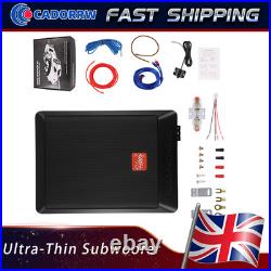 Hikity 69 Active Underseat ultra-thin Subwoofer Bass Box Enclosure + Amp 1200W