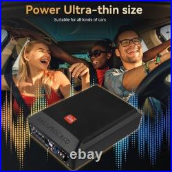 Hikity 69 Active Underseat ultra-thin Subwoofer Bass Box Enclosure + Amp 1200W