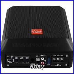 Hikity 69 Active Underseat ultra-thin Subwoofer Bass Box Enclosure + Amp 1200W