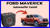 How_To_Install_A_Subwoofer_In_A_2022_Ford_Maverick_01_lman