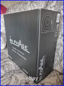 In Phase USW10 Ultra Compact Active Underseat Subwoofer Brand New Boxed