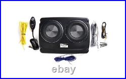 In Phase USW12 12 600W Car Subwoofer + Wiring Kit & Bass Remote Built-in Amp