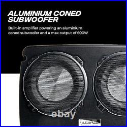 In Phase USW12 Car Audio 600W 12 Underseat Ultra Slim Compact Active Subwoofer
