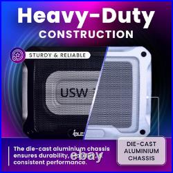 In Phase USW300 300W Underseat Subwoofer Active Car Subwoofer with Built-In Am