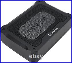 In Phase USW300 300W Underseat Subwoofer Active Car Subwoofer with Built-in