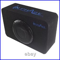 In Phase XTB-8A 8 Active Subwoofer Enclosure 600W with Built-in Amp & Remote