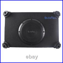In Phase XTB-8A 8 Amplified Powered Active Sub, Wiring Kit and Remote 600W In Phase XTB-8A 8 Amplified Powered Active Sub, Wiring Kit and Remote 600W