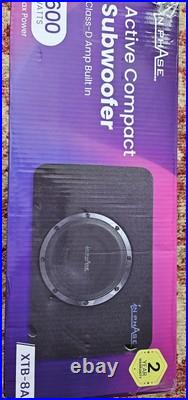 In Phase XTB-8A Active Compact Subwoofer 600W Max With Built In Amplifier In Phase XTB-8A Active Compact Subwoofer 600W Max With Built In Amplifier