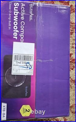 In Phase XTB-8A Active Compact Subwoofer 600W Max With Built In Amplifier In Phase XTB-8A Active Compact Subwoofer 600W Max With Built In Amplifier