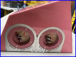 In Phase XTP308 3000W Triple 8 subwoofer in custom pink enclosure very rare
