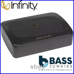 Infinity By Harman Basslink Mini -6x8 Inch 200 Watts Amplified Underseat Car Sub