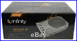 Infinity Kappa BASSLINK SM 8 125w RMS Powered Underseat Car/Truck Subwoofer+Kit