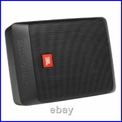 JBL 200 Watt Ultra-Compact Car Audio Under Seat Powered Subwoofer & Wiring Kit