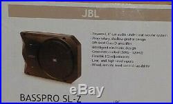 JBL BASSPROSL 250w Powered 8 Under Seat Car Truck SUV Subwoofer Audio System