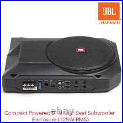 JBL BassPro SL2 Compact Powered 8 Under Seat Subwoofer Enclosure (125W RMS)