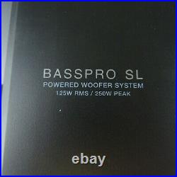 JBL BassPro SL 8 Compact Powered Under-Seat Subwoofer Enclosure New