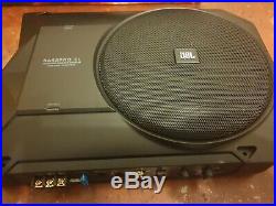 JBL Bass Pro SL2 8 Inch Under Seat Powered Sub Subwoofer 125RMS built in Amp