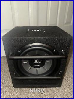 JBL STAGE 800BA Car 8 Ported Powered Built In Amp Subwoofer Enclosure 200W