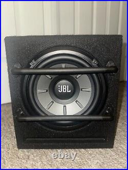 JBL STAGE 800BA Car 8 Ported Powered Built In Amp Subwoofer Enclosure 200W