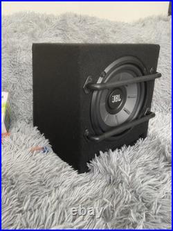 JBL Stage 800BA 8 200W Active Subwoofer + JSD-520 Car Stereo Bundle Deep Bass