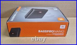 JBL under-Seat Car sub Bass Pro Nano Active Subwoofer Housing Remote Control