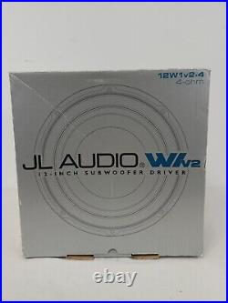 JL Audio 12W1V2-4 (92074) 12 Subwoofer Speaker Car Audio 4 Ohm 300W RMS 600W PK