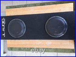 JL Audio CP208LG-W3V3 Twin 8 Subwoofers in Slot Port Enclosure (500 W, 2?)