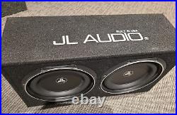 JL Audio CS210LG-TW1 Dual 10 PowerWedge Subwoofer Enclosure Store Display
