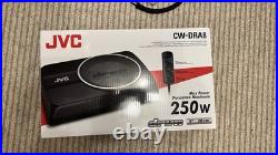 JVC CW-DRA8 20cm (8'') Underseat Compact Powered Subwoofer 250W Bass Woofer