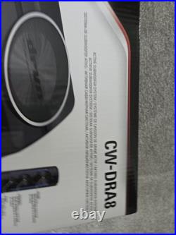 JVC CW-DRA8 20cm (8'') Underseat Compact Powered Subwoofer 250W Bass Woofer