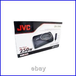 JVC CW-DRA8 20cm (8'') Underseat Compact Powered Subwoofer 250W Bass Woofer