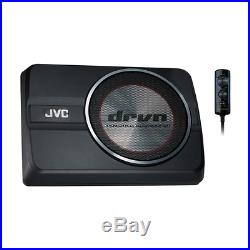 JVC CW-DRA8 8 250W Compact/Slim/Under Seat Powered Car Audio Subwoofer System