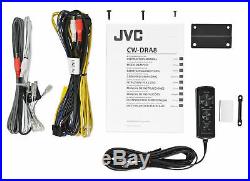 JVC CW-DRA8 8 250w Powered Under-Seat Subwoofer Car Audio Sub System+Wire Kit