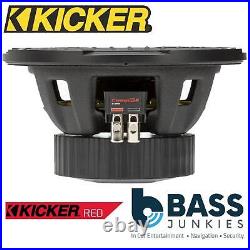 KICKER 48CWR104 10 25cm 800 Watts Single Voice Coil Car Van Boot Sub Subwoofer