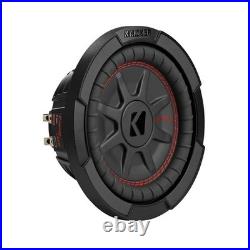 KICKER KA48CWRT82 CompRT 8 Car Audio Dual Voice Coil Subwoofer Sub 2ohm 600W