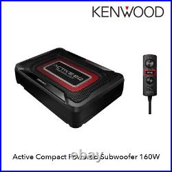 Kenwood KSC-PSW7EQ Active Compact Powered Subwoofer 160W