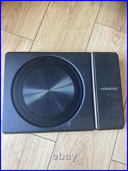 Kenwood KSC-PSW8 250W MAX 150W RMS SINGLE 8 Under Seat Powered Subwoofer I USED