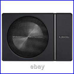 Kenwood KSC-PSW8 Subwoofer Compact Powered Underseat Subwoofer Remote Control