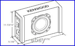 Kenwood PA-W801B 8 All in One Powered Subwoofer 400W
