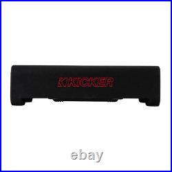 Kicker 49L7TDF122 Sub 12 Inch L7T Subwoofer Down Firing Loaded Enclosure 600w Kicker 49L7TDF122 Sub 12 Inch L7T Subwoofer Down Firing Loaded Enclosure 600w