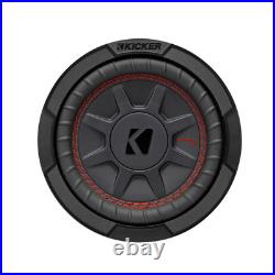 Kicker Audio CompRT 6.75 Thin Profile Dual Voice Coil Subwoofer 2 Ohm