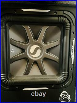 Kicker Audio Solo-Baric L7S 12 Square Dual Voice Coil Subwoofer 2 Ohm