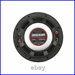 Kicker COMPRT 6.75 Thin Profile Dual Voice Coil Subwoofer 2 Ohm