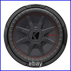 Kicker Car Audio CompRT 12 in. Subwoofer Thin Profile Dual Voice Coil 25-500 Hz